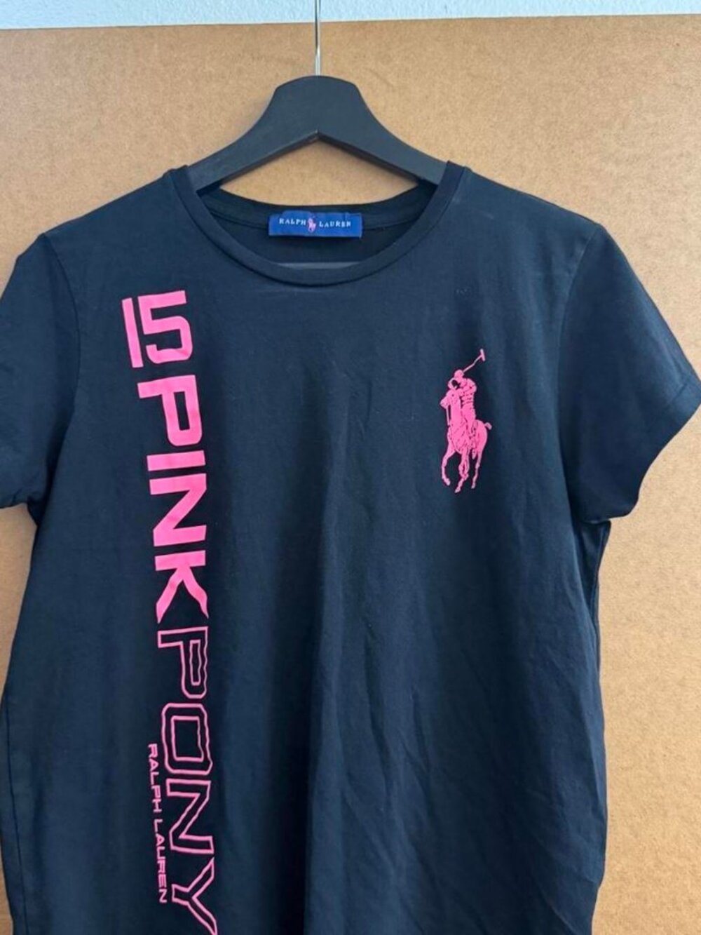 Ralph Lauren pink pony large pony shirt